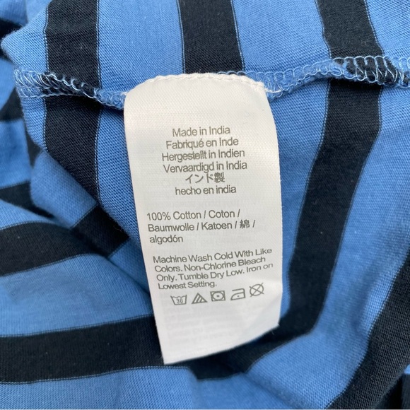 NWT J.Crew Striped Puff Sleeve T-Shirt - Picture 4 of 5